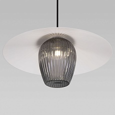 Подвесной светильник Eurosvet Kamari 50259/1 белый/дымчатый 2