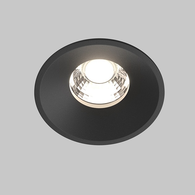 Встраиваемый светодиодный светильник Maytoni Round DL058-12W4K-B Фото № 7