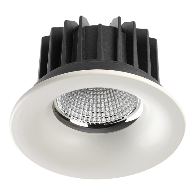 Встраиваемый светодиодный светильник Novotech Spot Drum 357604 Фото № 1