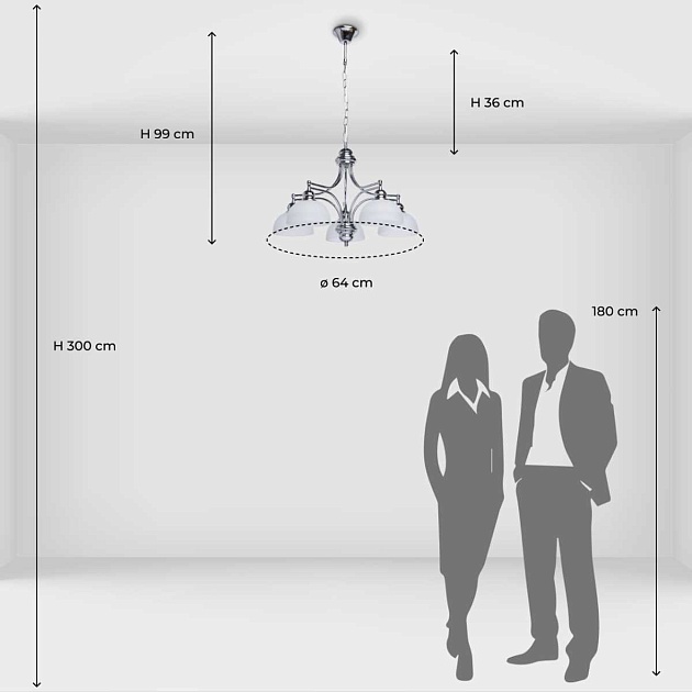 Подвесная люстра MW-Light Фелиция 347017405 Фото № 6