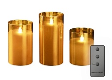 Декоративный светодиодный светильник ФАZA Свечи (3шт) CL7-SET3-gd 2