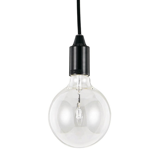 Подвесной светильник Ideal Lux Edison SP1 Nero 113319 Фото № 1