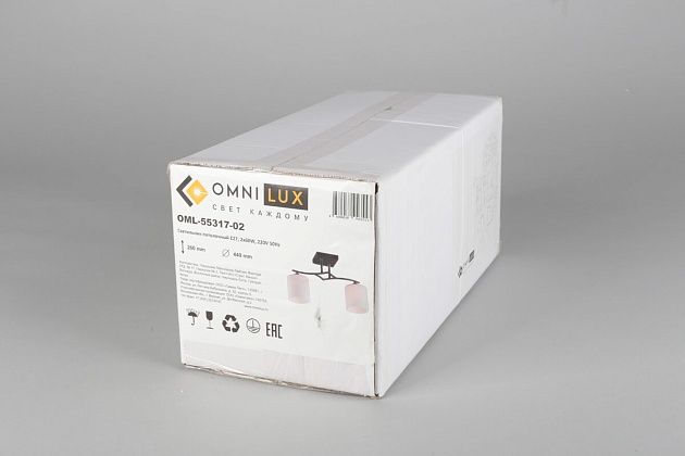 Потолочная люстра Omnilux Pisticci OML-55317-02 Фото № 2