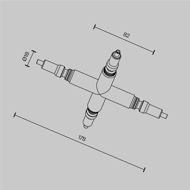 Коннектор Maytoni Technical CA008TX-BS изображение 6 Коннектор Maytoni Technical CA008TX-BS Фото № 6
