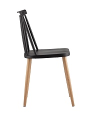 Кухонный стул Stool Group Морган пластиковый черный Y820 black 3
