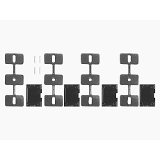 Профиль накладной LEDS POWER СПН5035 алюм. черный с призм.рассеивателем 2м 008523 1