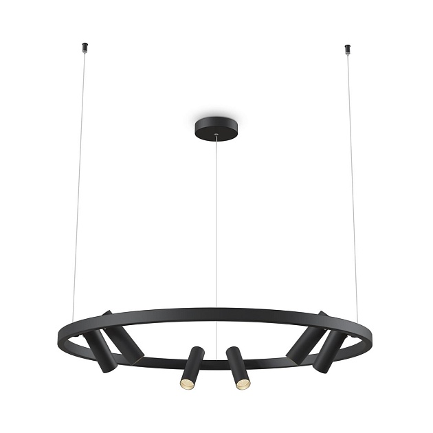 Подвесная светодиодная люстра Maytoni Satellite MOD102PL-L42BK Фото № 1