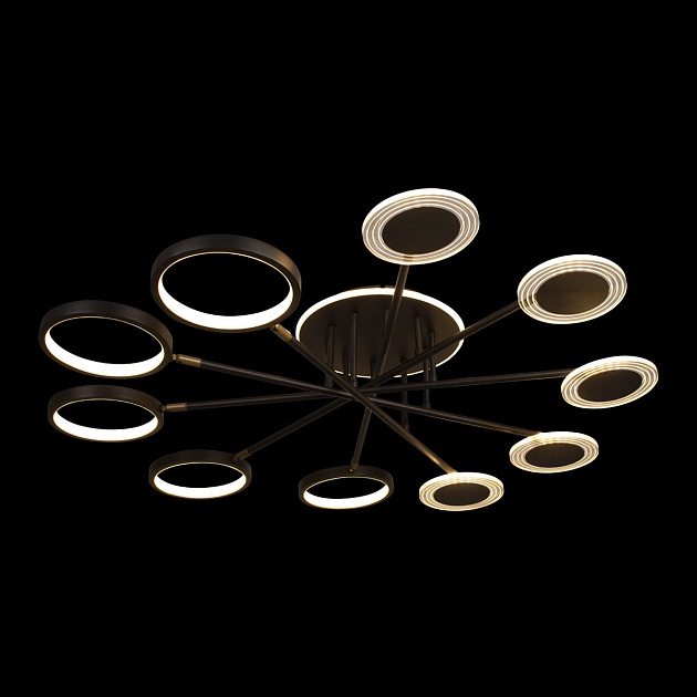 Потолочная светодиодная люстра Loft IT Megan 10164M Black изображение 3 Потолочная светодиодная люстра Loft IT Megan 10164M Black Фото № 3