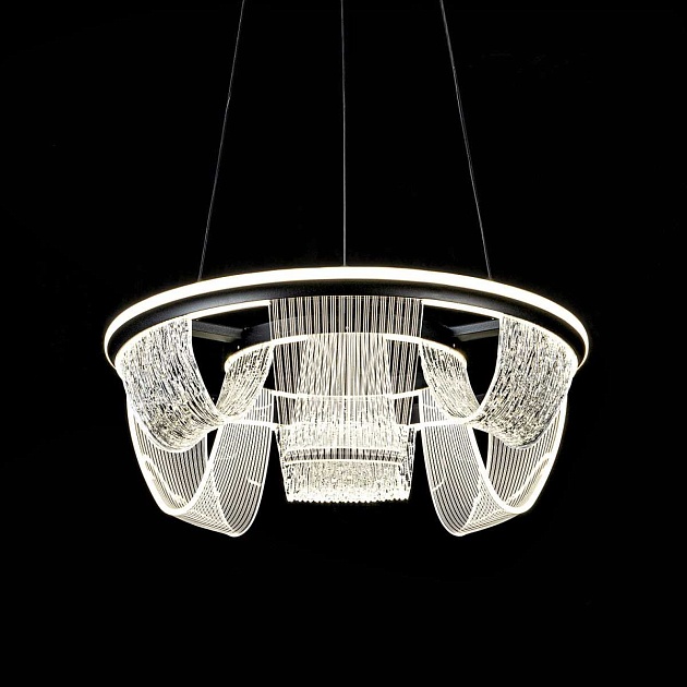 Подвесной cветильник LED4U L7706-460 BK Фото № 6