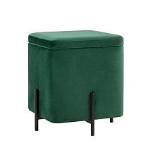 Пуф Stool Group Грейс велюр квадрат зелёный vd-grays-kv-b19