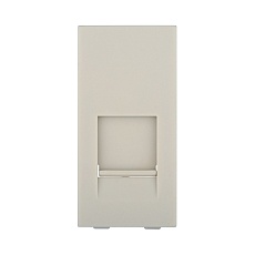 Накладка LK Studio для розетки телефонной, компьютерной RJ,45х22,5мм (бежевый) LK45 853101-1