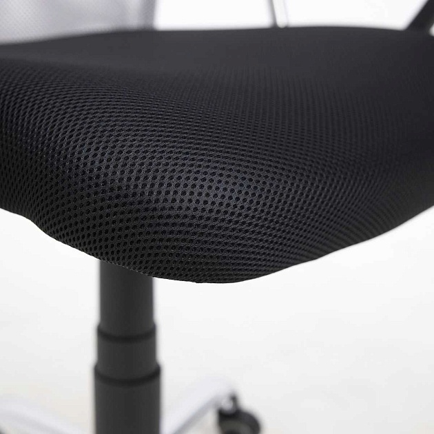 Офисное кресло AksHome Gamma серый + черный, сетка + ткань 84769 Фото № 6