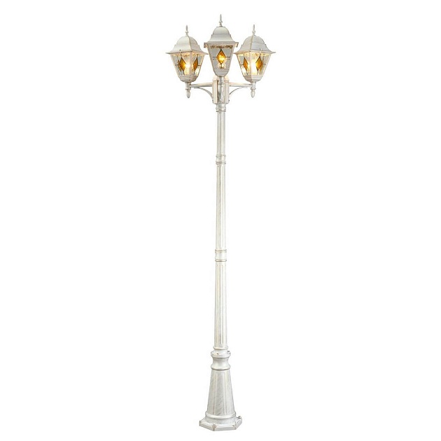 Садово-парковый светильник Arte Lamp Berlin A1017PA-3WG изображение 1 Садово-парковый светильник Arte Lamp Berlin A1017PA-3WG Фото № 1