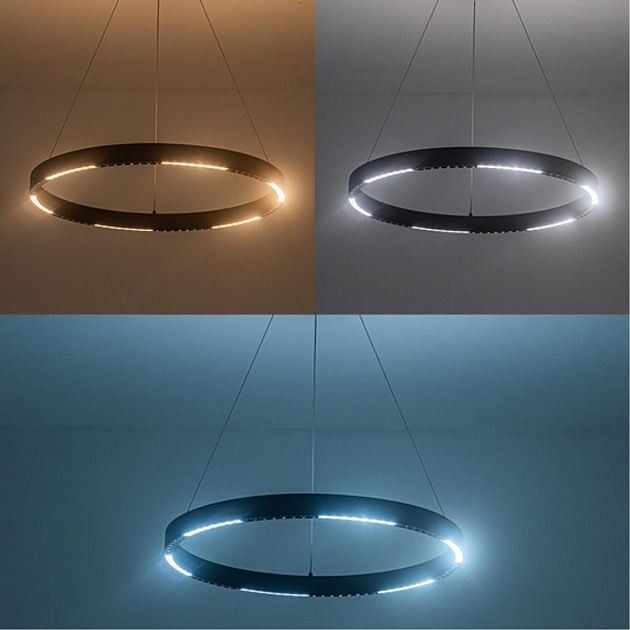 Подвесной светодиодный светильник Arte Lamp Lao A2189LM-1BK Фото № 2