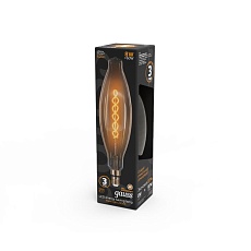 Лампа светодиодная филаментная Gauss E27 8W 2400K золотая 156802008 2