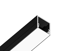 Профиль алюминиевый накладной AMBRELLA LIGHT ILLUMINATION GP1650BK