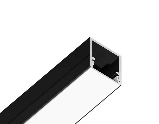 Профиль алюминиевый накладной AMBRELLA LIGHT ILLUMINATION GP1650BK Фото № 1