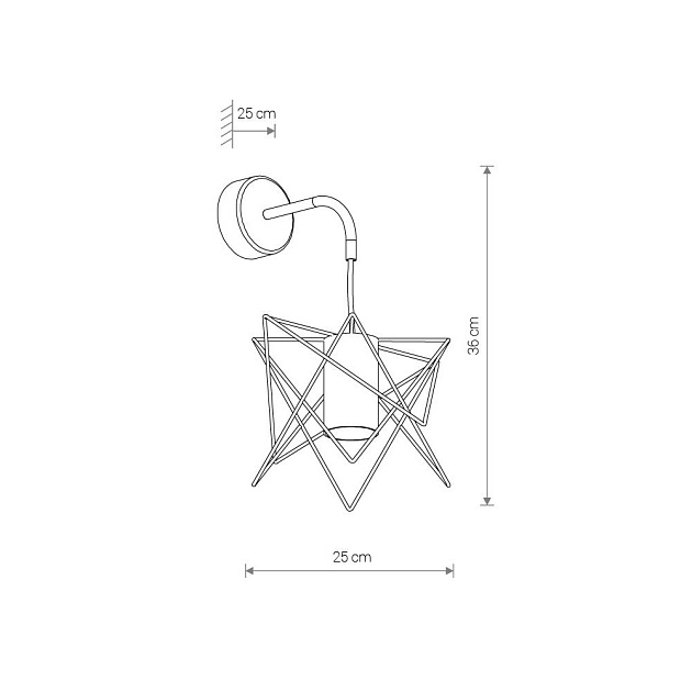 Бра Nowodvorski Gstar 8285 изображение 2 Бра Nowodvorski Gstar 8285 Фото № 2
