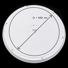 Потолочный светодиодный светильник Citilux Старлайт Смарт CL703A140G 1