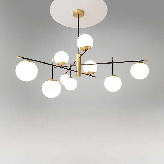 Подвесной светильник Maytoni Nostalgia MOD048PL-09G Фото № 7