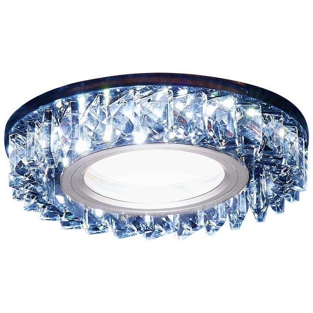 Встраиваемый светодиодный светильник Ambrella light Led S255 BK Фото № 1