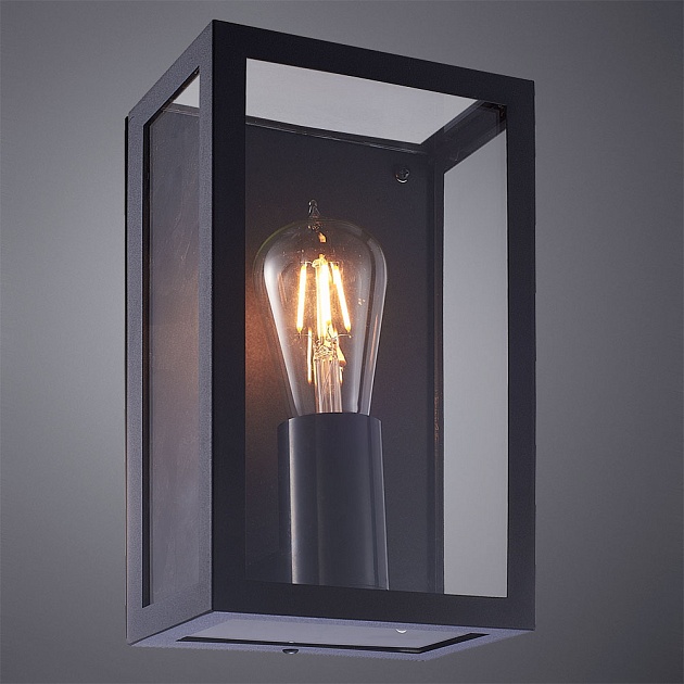 Уличный настенный светильник Arte Lamp Belfast A4569AL-1BK изображение 2 Уличный настенный светильник Arte Lamp Belfast A4569AL-1BK Фото № 2
