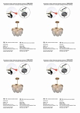 Подвесная люстра Vitaluce V5882-8/5PL 1