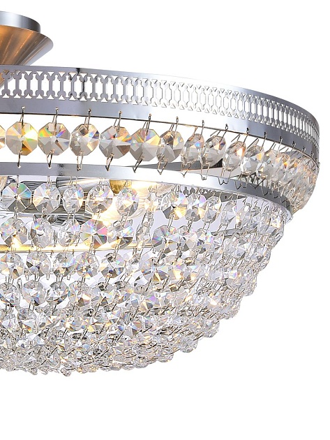 Потолочный светильник Natali Kovaltseva Barocco 81405/8C Chrome изображение 2 Потолочный светильник Natali Kovaltseva Barocco 81405/8C Chrome Фото № 2