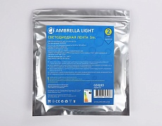 Светодиодная влагозащищенная лента Ambrella Light 9,6W/m 120LED/m 2835SMD холодный белый 5M GS1203 2
