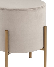Пуф Stool Group Кейси велюр светло-серый vd-keysi-b25 3