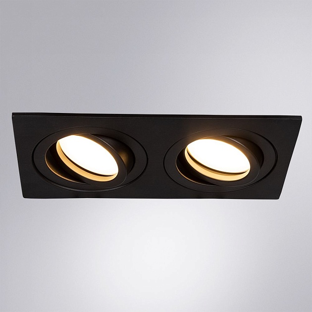Встраиваемый светильник Arte Lamp Tarf A2168PL-2BK изображение 2 Встраиваемый светильник Arte Lamp Tarf A2168PL-2BK Фото № 2