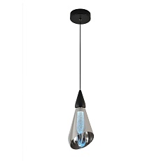 Подвесной светодиодный светильник Indigo Riflesso 11049/1P Black V000110L
