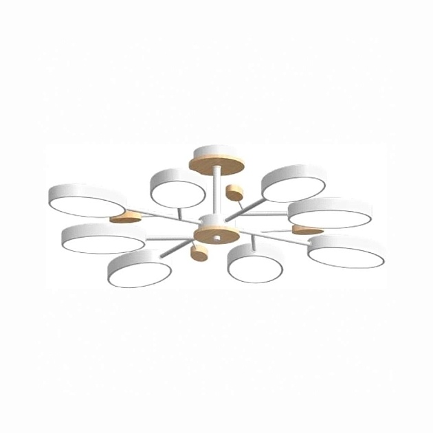 Потолочный cветильник LED4U L3221-850 WH Фото № 1