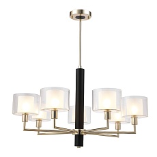 Подвесная люстра Crystal Lux Maestro SP-PL7 Gold 2