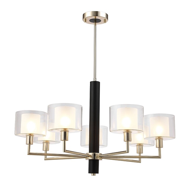 Подвесная люстра Crystal Lux Maestro SP-PL7 Gold Фото № 3