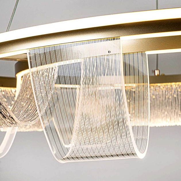 Подвесной cветильник LED4U L7706-800 GD Фото № 7