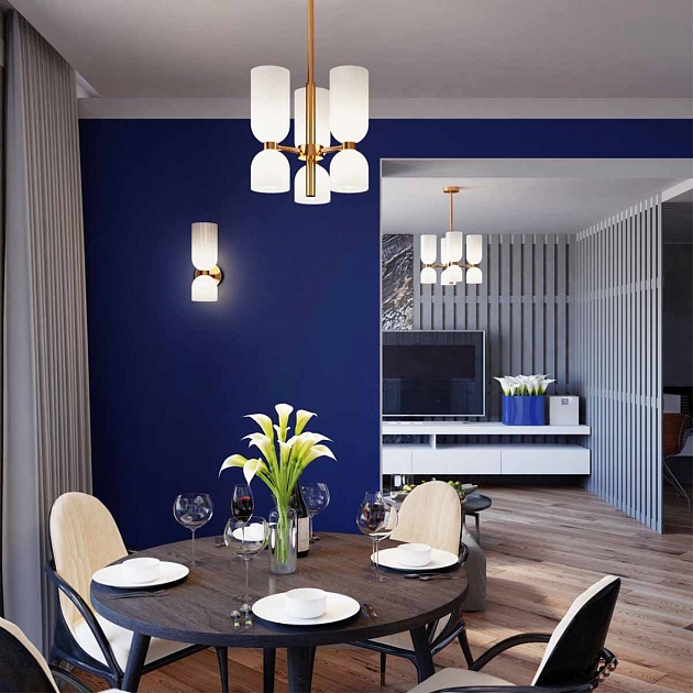 Подвесная люстра Odeon Light Midcent Orinoco 4798/6 Фото № 3