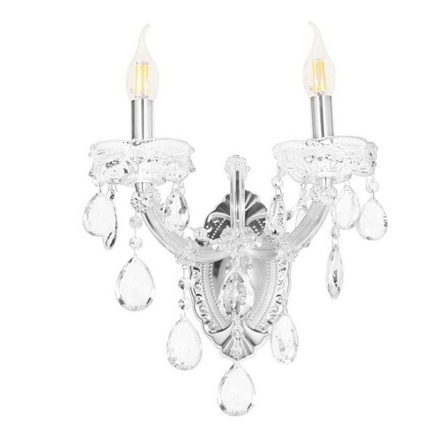 Бра Lumina Deco Eliza LDW 7029-2 CHR изображение 1 Бра Lumina Deco Eliza LDW 7029-2 CHR Фото № 1