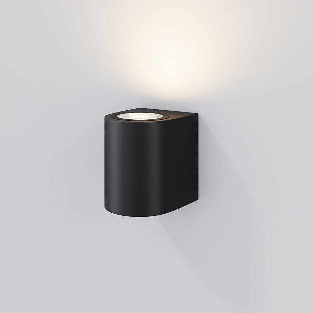 Уличный настенный светильник Maytoni Slat O044WL-01B Фото № 6