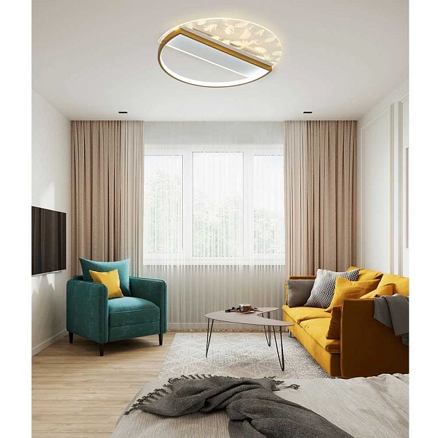 Потолочный светильник LED4U L1043-500 GD Фото № 2