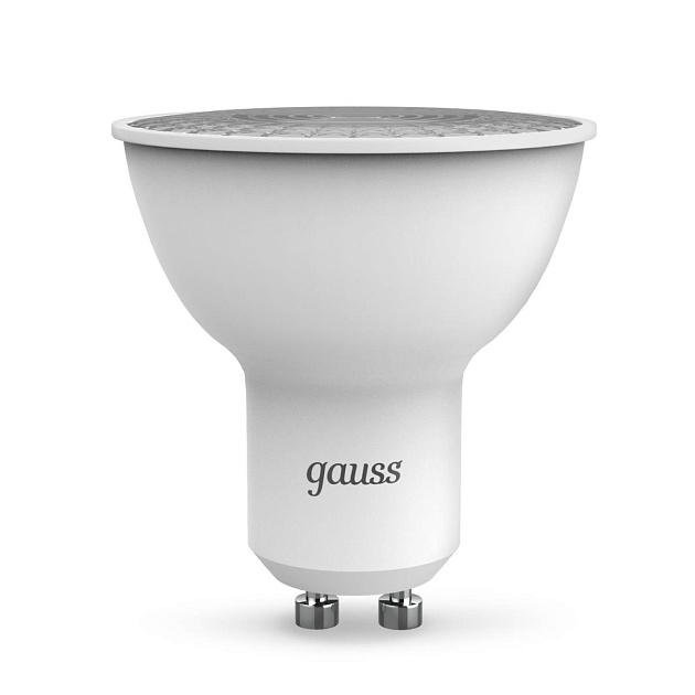 Лампа светодиодная Gauss GU10 9W 6500K матовая 101506309 Фото № 1