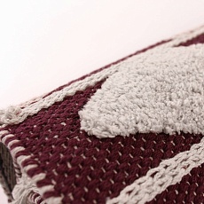 Ковер Tkano из хлопка бордового цвета Argyle из коллекции Ethnic, 160х230 см TK18-DR0002 3