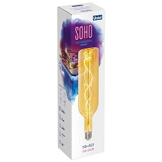 Лампа светодиодная Uniel E27 5W золотой LED-SF21-5W/SOHO/E27/CW GOLDEN GLS77GO UL-00010070 1