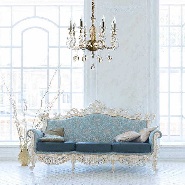 Подвесная люстра Divinare Carl 5124/07 LM-8 Фото № 9