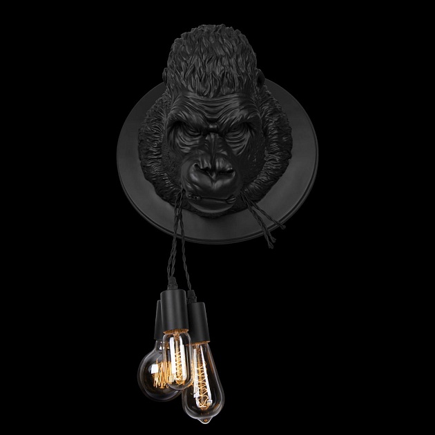 Настенный светильник Loft IT Gorilla 10178 Black Фото № 6
