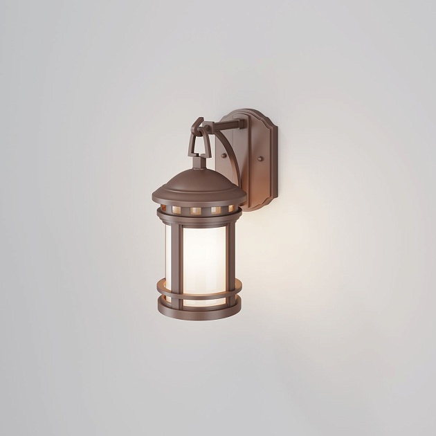 Уличный настенный светильник Maytoni Salamanca O031WL-01BR Фото № 8