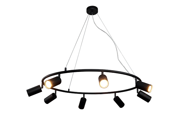 Светильник подвесной Crystal Lux RIVO SP8 BL Фото № 1
