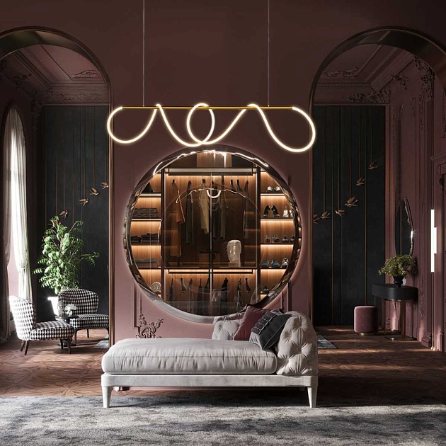 Подвесной светильник LOFT IT Thread 10388P/B Brass Фото № 6