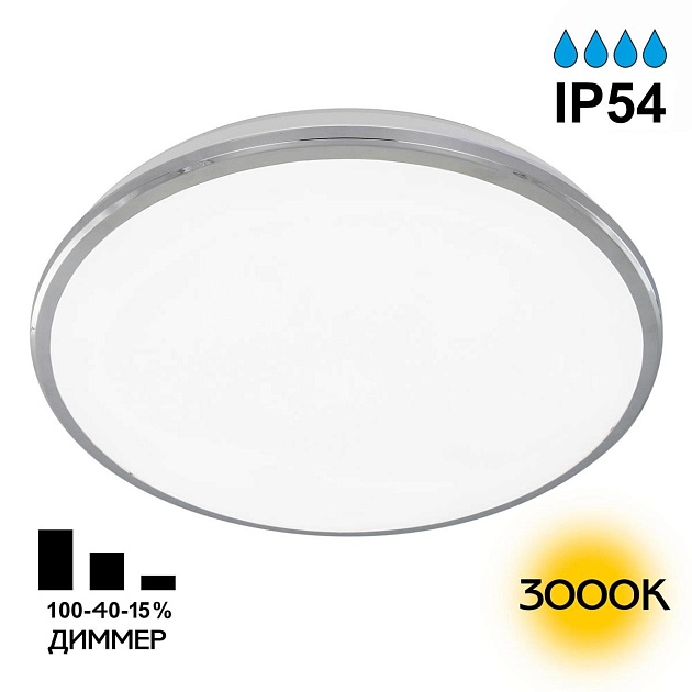 Потолочный светодиодный светильник Citilux Луна CL702301W Фото № 19