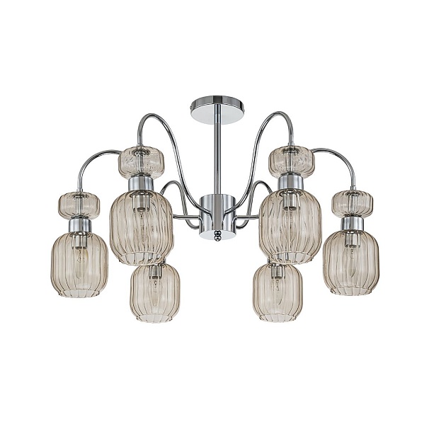 Потолочная люстра Escada Gloss 1141/6PL Chrome/Beige Фото № 1